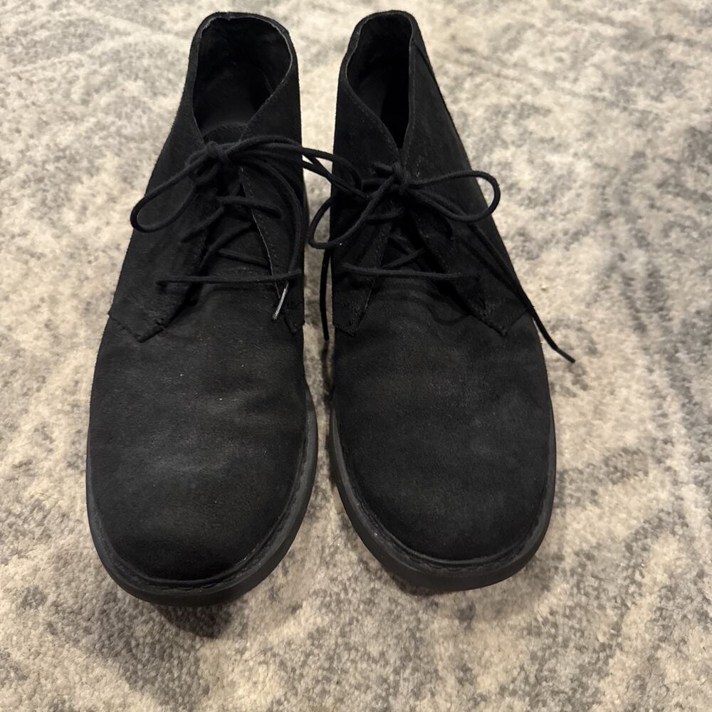 Camper Men’s Chukka Black Suede Ankle Boots Size 41